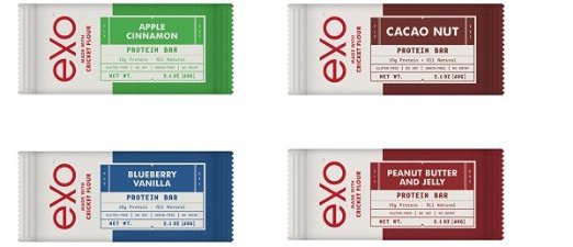 Exo Cricket Flour Protein Bars