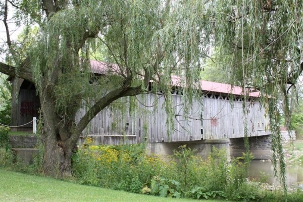 Mull Covered Bridge, Burgoon, Ohio