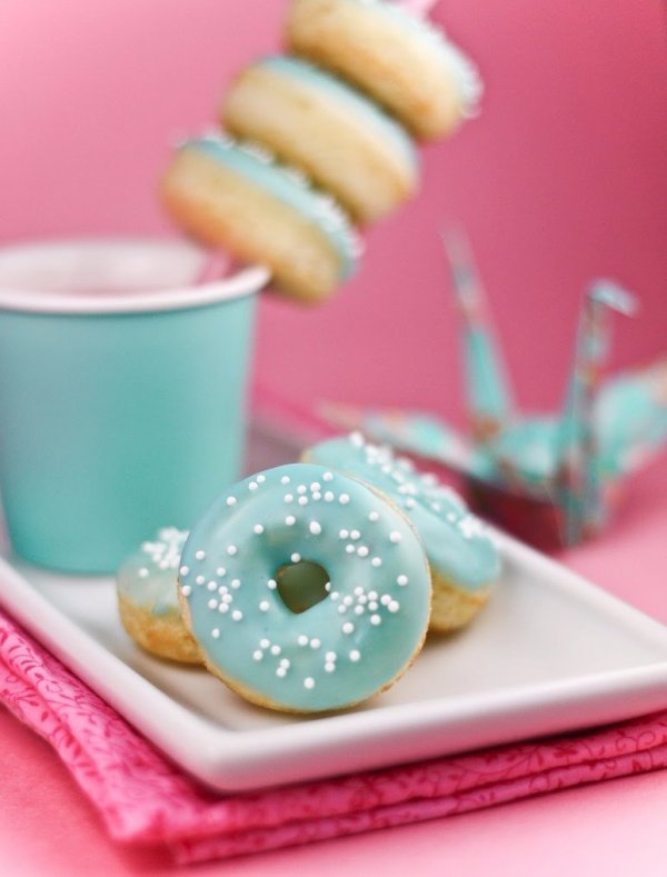 Vanilla Bean Baby Doughnuts