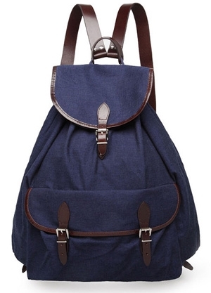 A.P.C. Denim Indigo Backpack