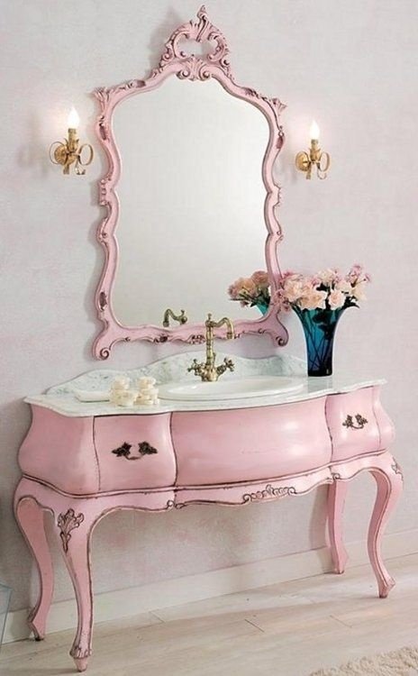 Pink Dresser