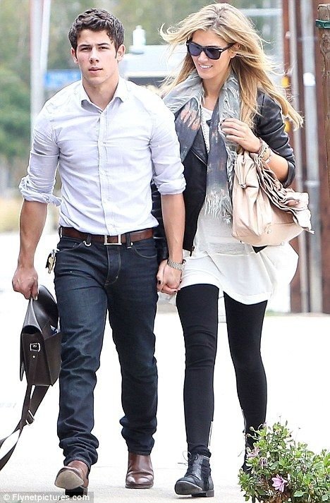 Nick Jonas and Delta Goodrem