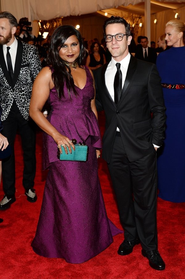 Mindy Kaling and B.J. Novak