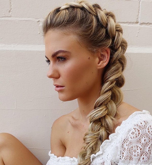 Her Dutch Braid