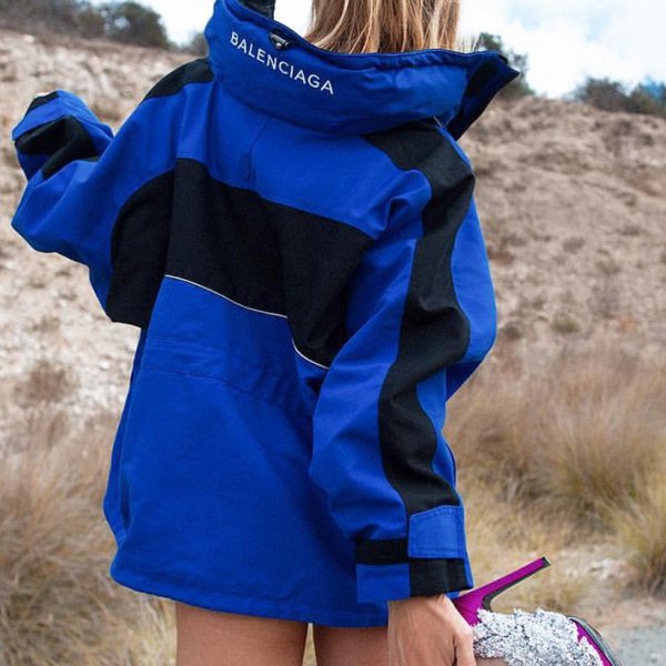 clothing, blue, outerwear, costume, BALENCIAGA,