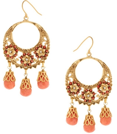 Talullah Tu Multi Bead Chandelier Earrings