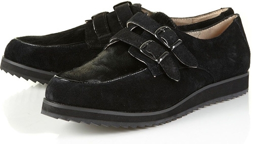 Topshop Mobee Double Buckle Creepers