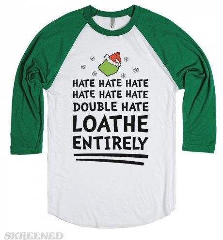 White/Evergreen Grinch T-Shirt