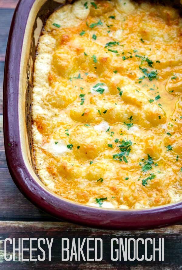 Cheesy Baked Potato Gnocchi