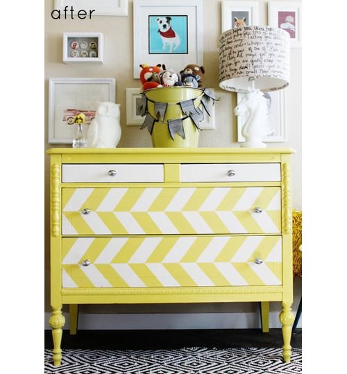 Yellow Chevron