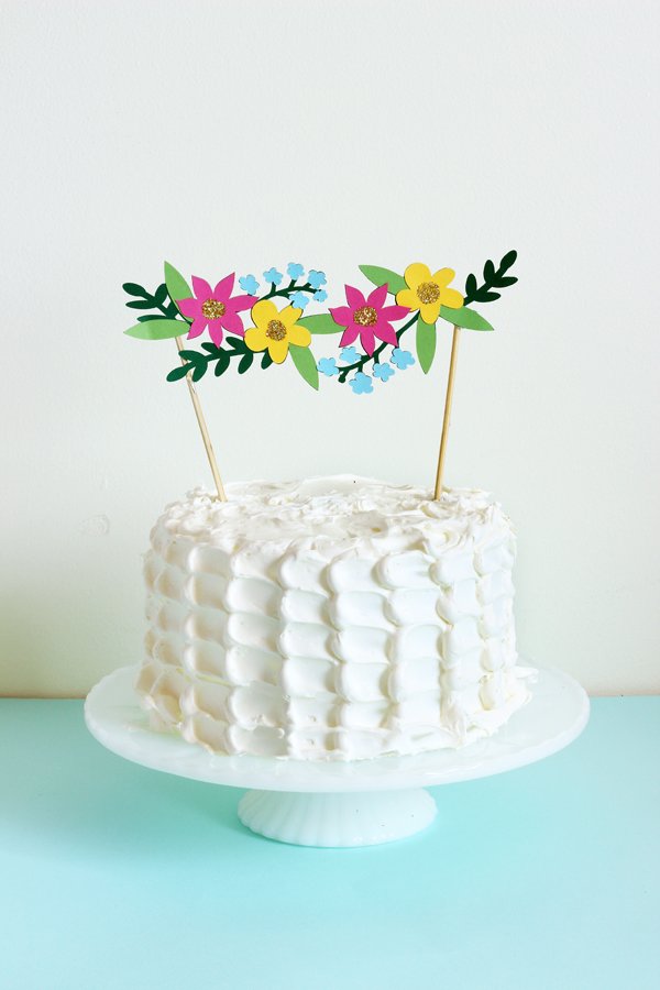 Floral Cake Topper