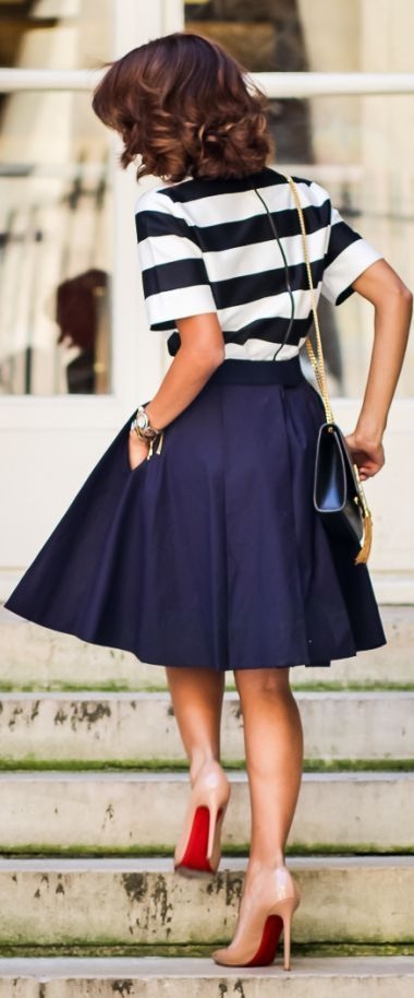 Navy and Stripes