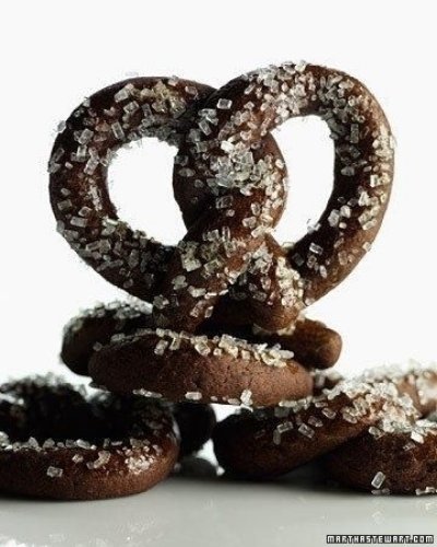 Cocoa Pretzels