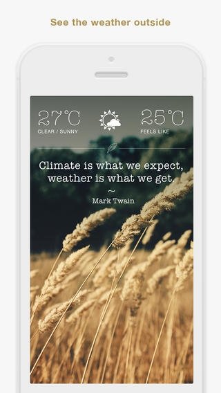 Weathergram- Nature Lovers