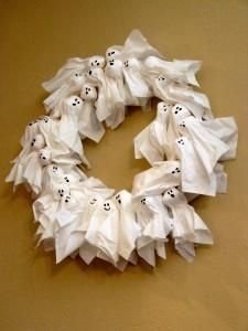 Ghostly Ghoul Wreath