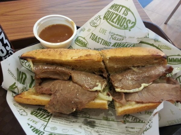 Quiznos' Large French Dip