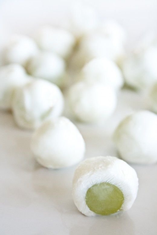 Honey Yogurt Covered Grapes