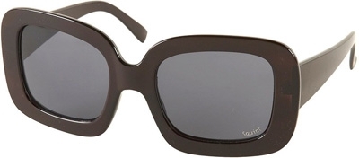 Squint Topshop Black Square Oversized Sunglasses