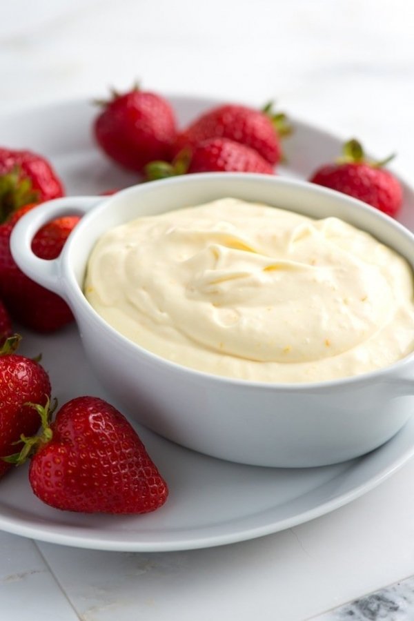 Orange Cream Fruit Dip