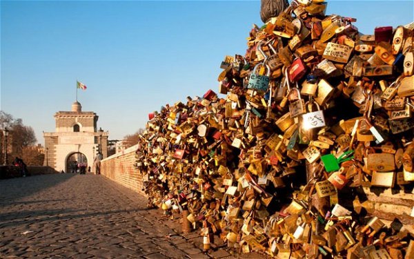 Milvian Bridge, Rome, Italy