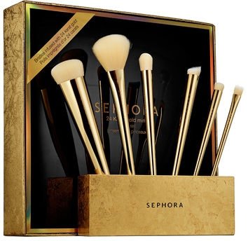 SEPHORA COLLECTION 24 Karat Gold Mine Brush Set