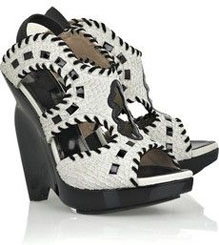 Proenza Schouler Curved Wedge Sandals