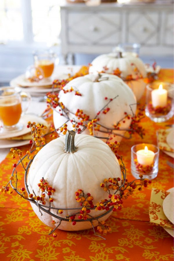 Use White Pumpkins