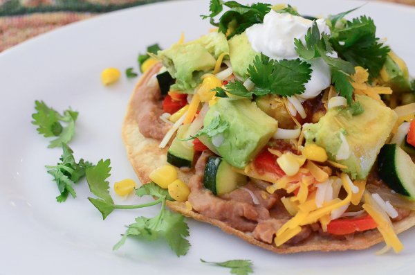 Veggie Tostada