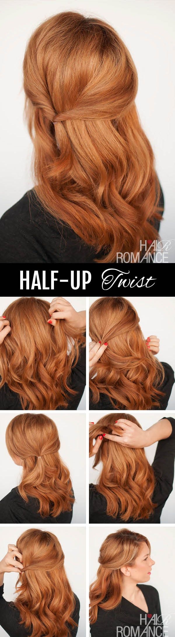 Half-up Twist