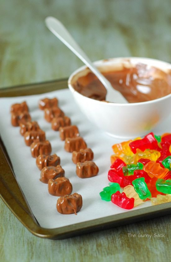 Chocolate Dipped Gummy Bears