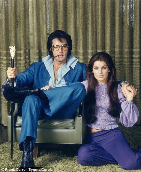 Elvis and Priscilla Presley