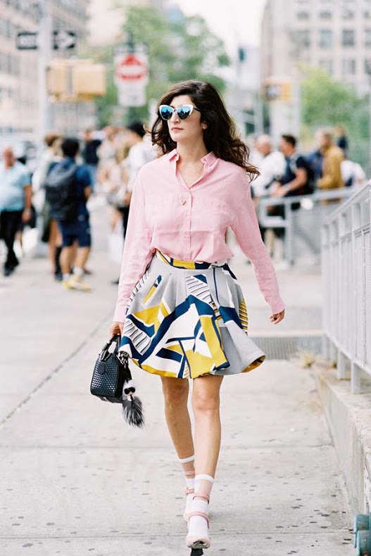 Patterned Skirts Scream Spring!