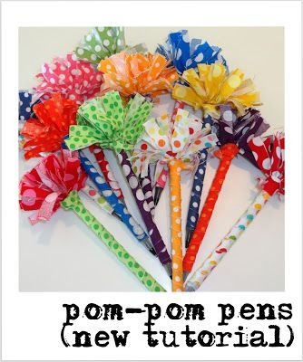 Pom Pom Pens