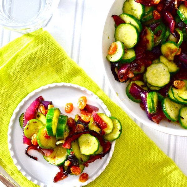 Tomato, Onion and Cucumber Salad