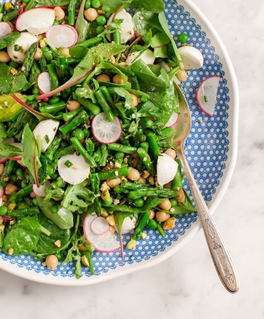 Bright Spring Green Salad