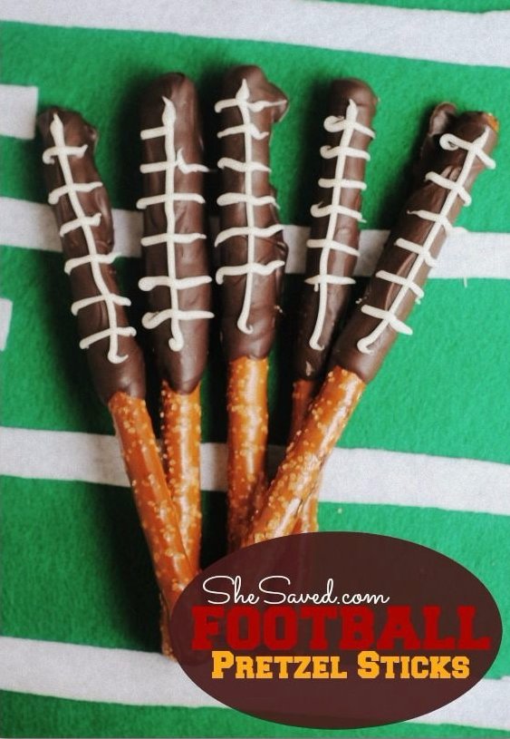 Football Pretzels