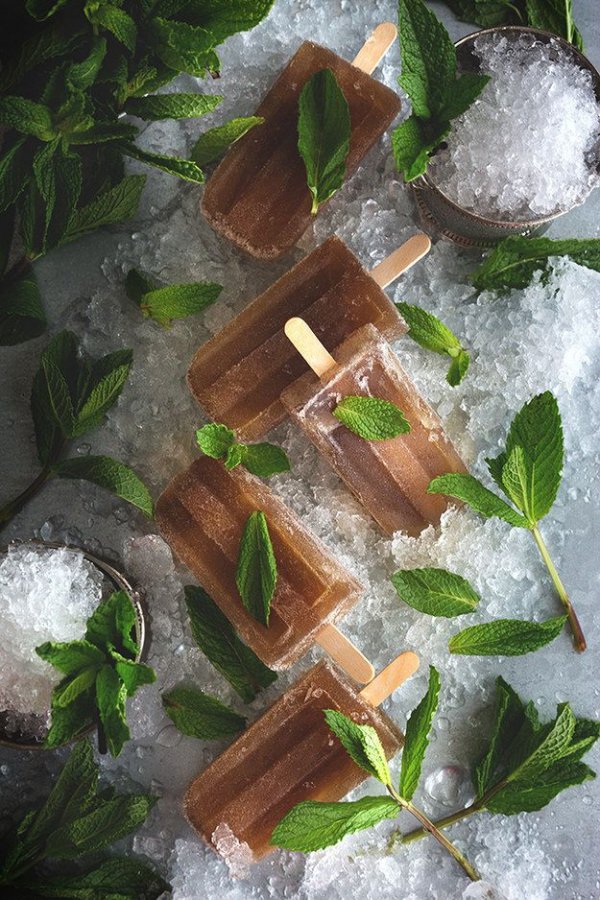 Mint Julep Popsicle