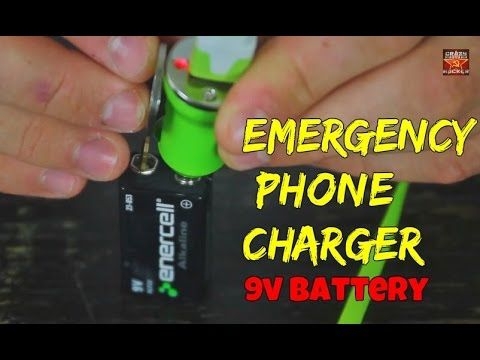 How to Charge Cell Phone with 9-Volt Battery