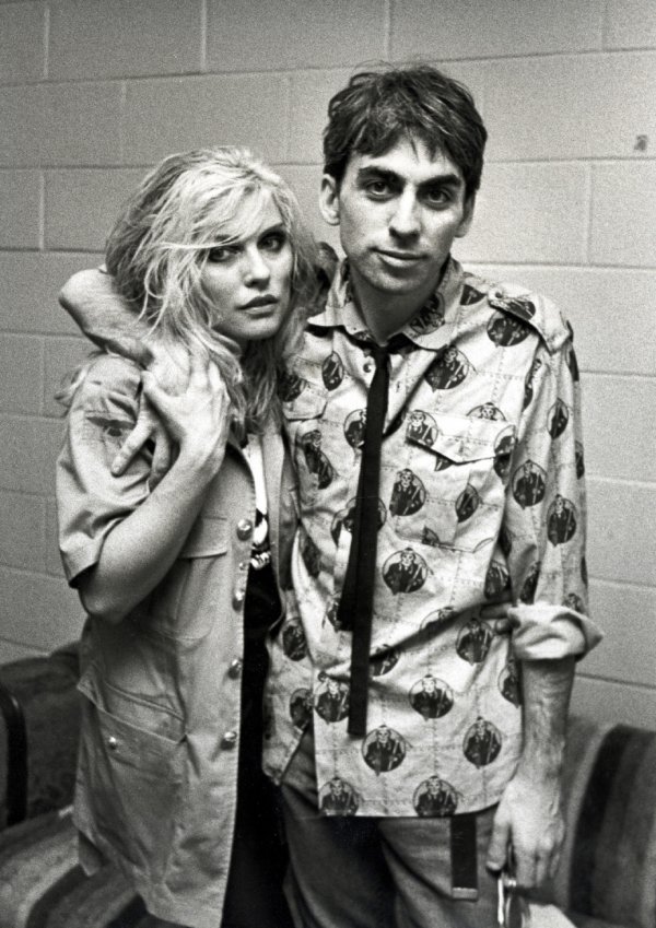 Debbie Harry and Chris Stein