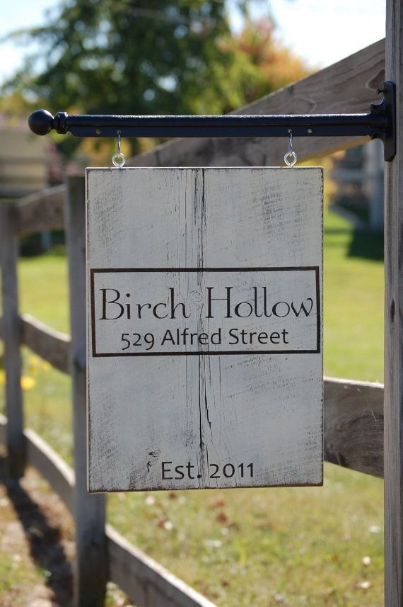 Rustic Sign