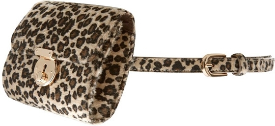 ASOS Animal Print Purse Belt