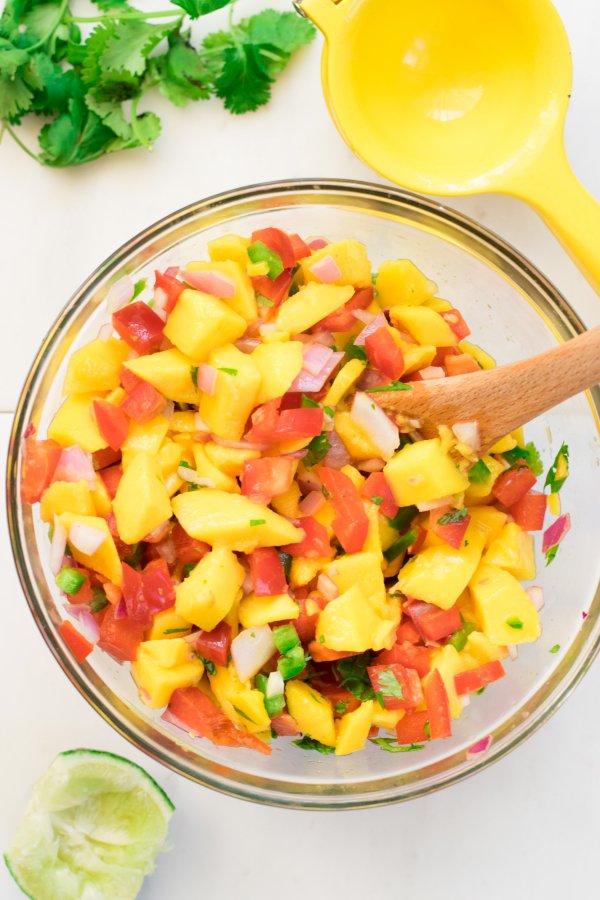 Grilled Mango Halves Are Great for Scooping