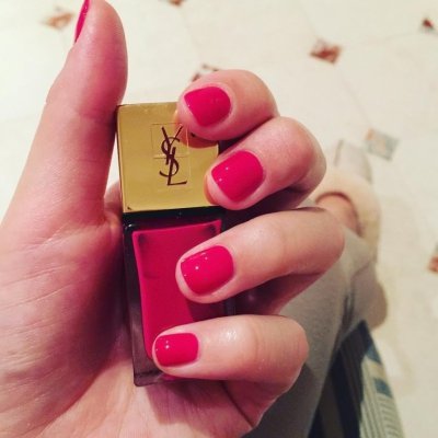 Yves Saint Laurent, finger, pink, nail, nail care,