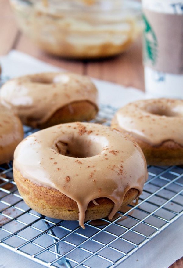Pumpkin Spice Latte Donuts