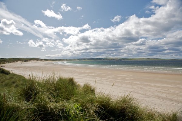 Thurso Beach in Dunnet Bay