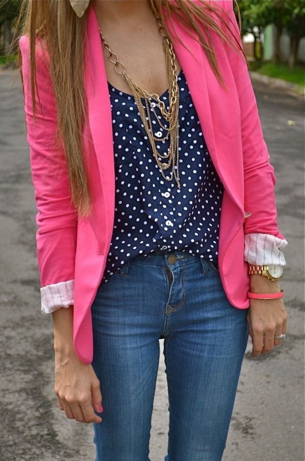 Pink Blazer