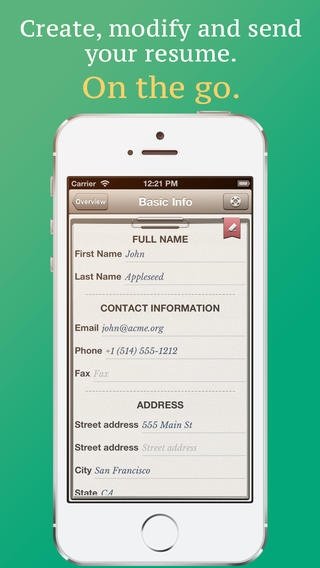 for apple download ResumeMaker Professional Deluxe 20.2.1.5036