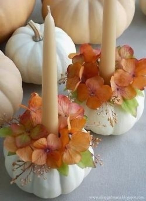 Pumpkin Candles