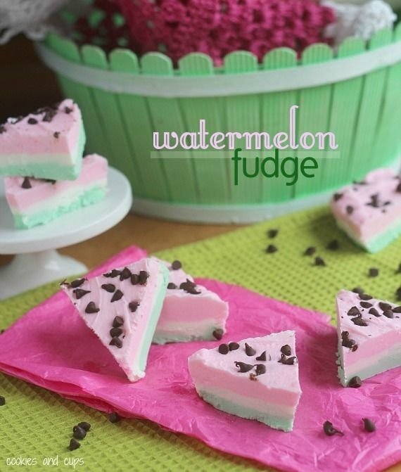 Watermelon Fudge