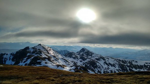 sky, mountainous landforms, highland, mountain, mountain range,